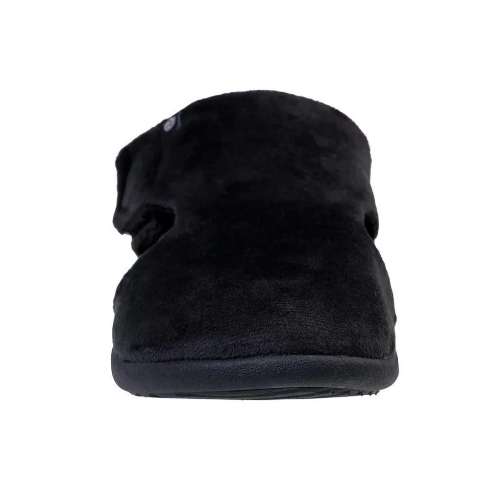 Waco Spenco girls Kholo Renew Comfort Slip Resistant Slippers Black Size 5.5